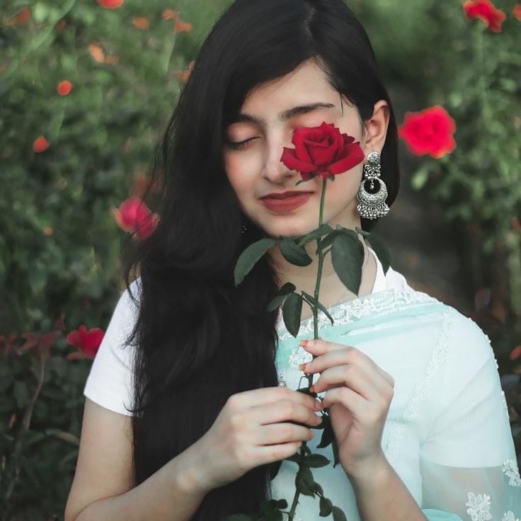 Portrait of Nova Rivers, group coordinator and fusion cooking expert